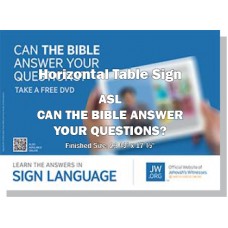 HPQUASL - "Can The Bible Answer Your Questions?" - Table